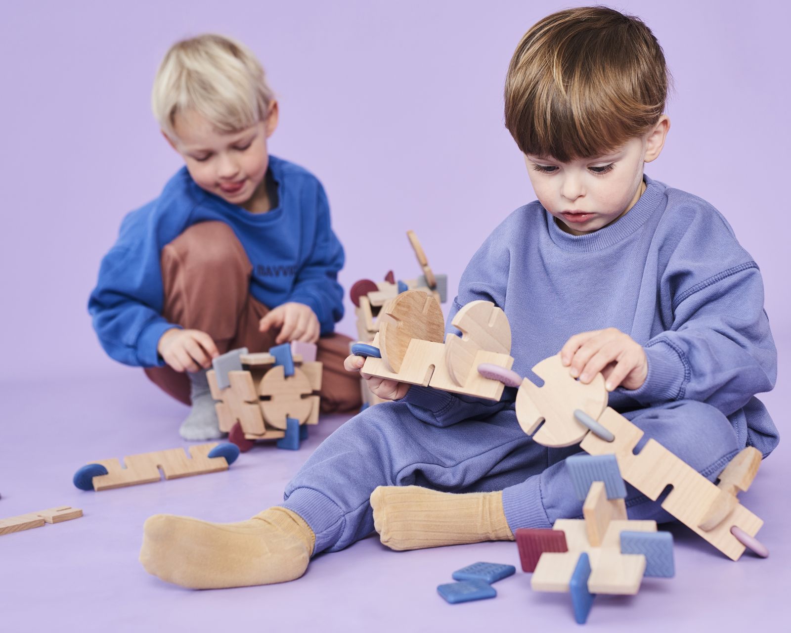 Bavvic Dreamer set - Ξύλινο Σετ Κατασκευών 64 Τεμαχίων