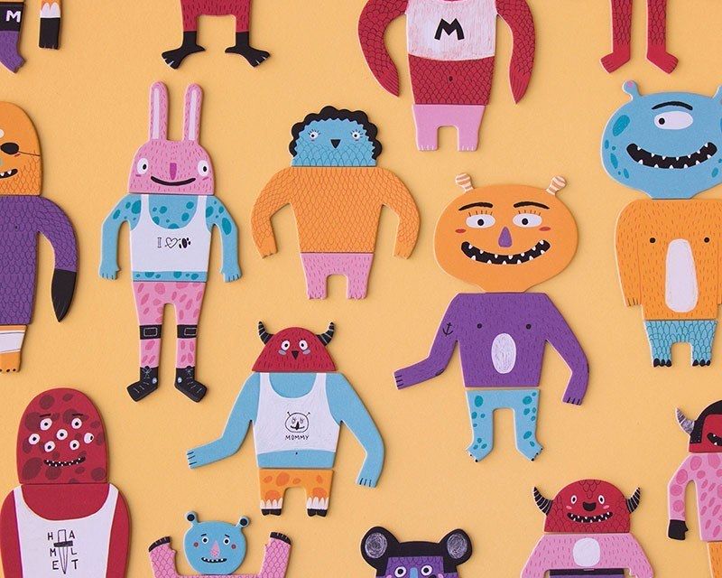 Londji My Monsters – Παιχνίδι Παρατήρησης & Ταχύτητας