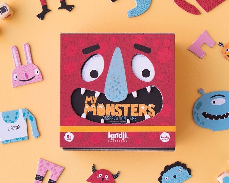 Londji My Monsters – Παιχνίδι Παρατήρησης & Ταχύτητας