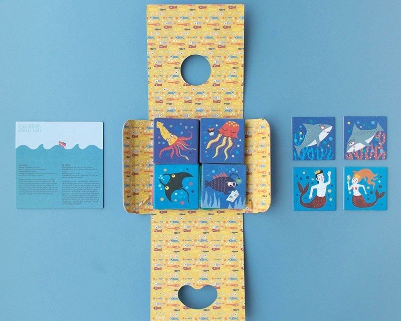 Londji Ocean Animals Memo - Παιχνίδι Μνήμης