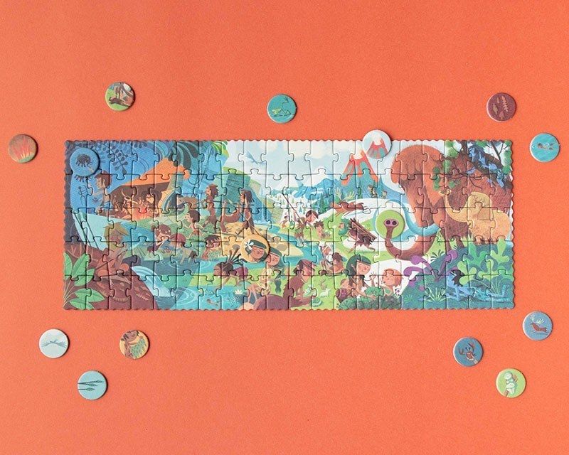 Londji Mamut – Παζλ Προϊστορίας & Παρατήρησης (100 τεμ.)