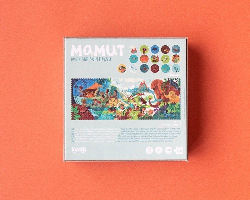 Londji Mamut – Παζλ Προϊστορίας & Παρατήρησης (100 τεμ.)