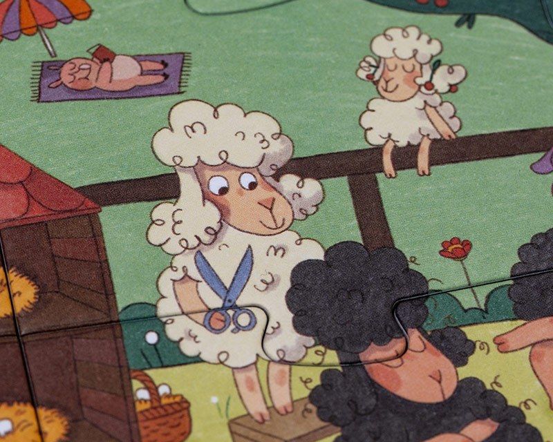 Londji Farmtastic – Παζλ Φάρμας & Παιχνίδι Παρατήρησης (36 τεμ.)
