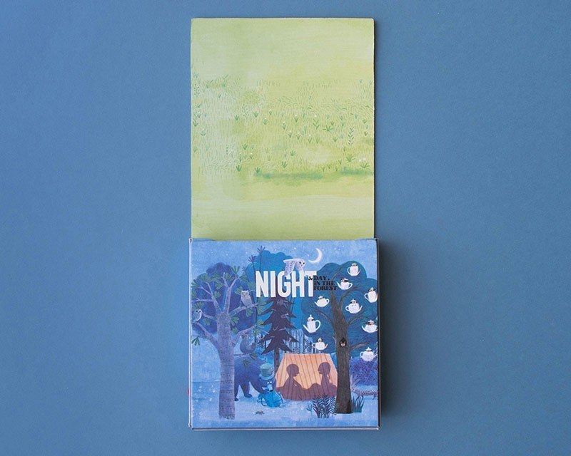 Londji Pocket Puzzle Night & Day in the Forest – Παζλ Διπλής Όψης (100 τεμ.)