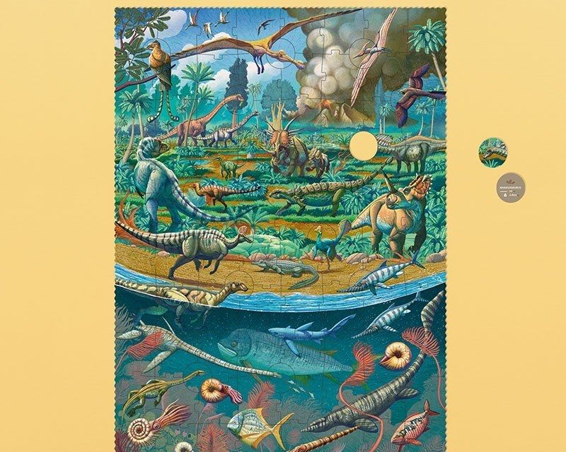 Londji Age of Dinosaurs – Παζλ & Παιχνίδι Παρατήρησης (100 τεμ.)