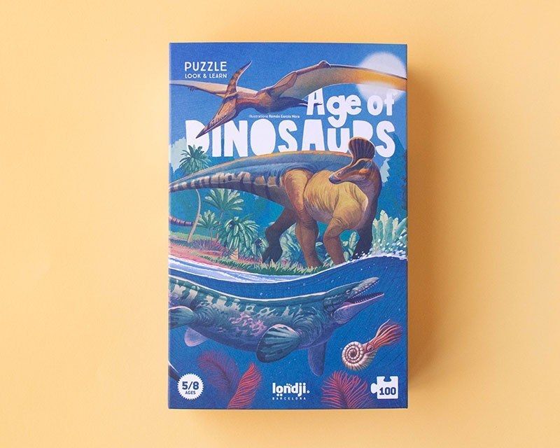 Londji Age of Dinosaurs – Παζλ & Παιχνίδι Παρατήρησης (100 τεμ.)