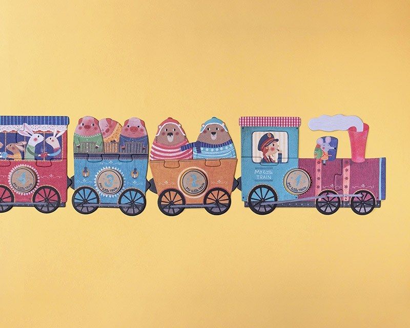 Londji My Little Train – Παζλ Αρίθμησης