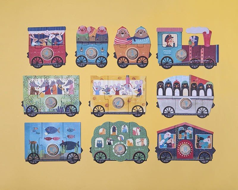 Londji My Little Train – Παζλ Αρίθμησης