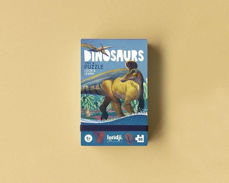 Londji Tiny Puzzle Dinosaurs – Παζλ Ανακάλυψης (50 τεμ.)