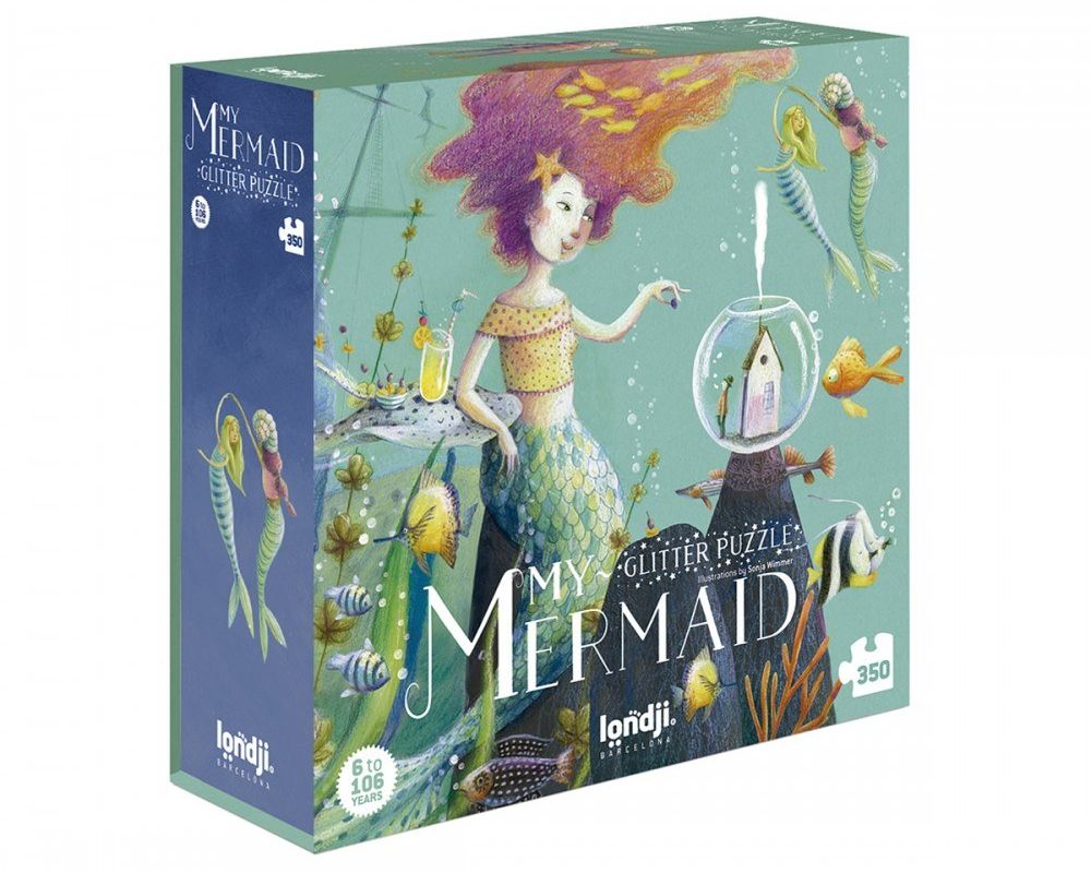 Londji My Mermaid – Παζλ με Glitter (350 τεμ.)