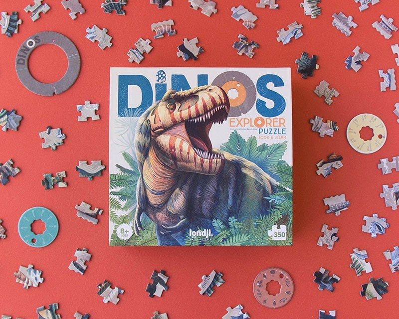 Londji Dinos Explorer - Παζλ Παρατήρησης & Ανακάλυψης (350 τεμ.)