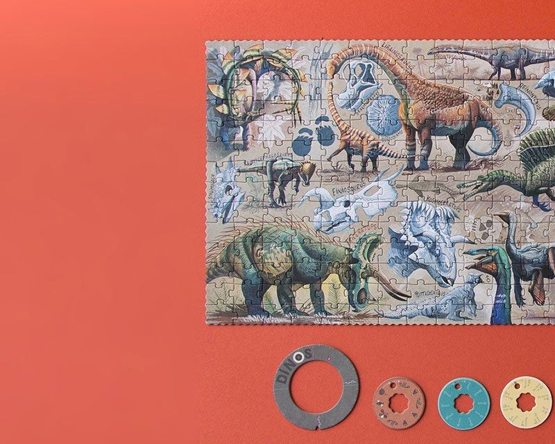 Londji Dinos Explorer - Παζλ Παρατήρησης & Ανακάλυψης (350 τεμ.)