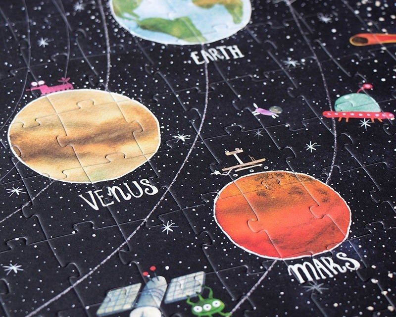 Londji Discover the Planets - Παζλ Ηλιακού Συστήματος (200 τεμ.)