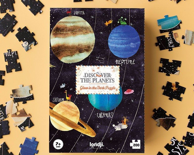 Londji Discover the Planets - Παζλ Ηλιακού Συστήματος (200 τεμ.)