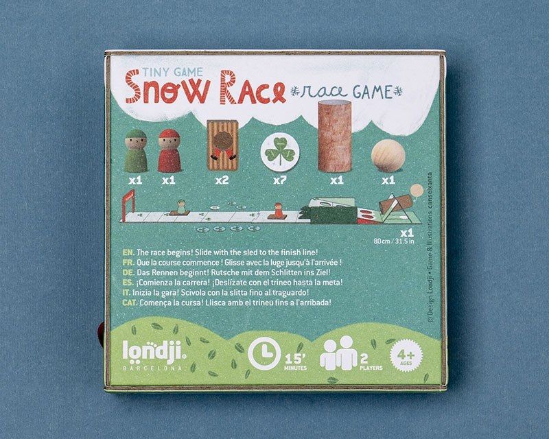 Londji Snow Race - Παιχνίδι Αγώνα με Έλκηθρα