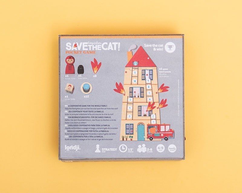 Londji Save the Cat! - Παιχνίδι Παρατήρησης & Ταχύτητας
