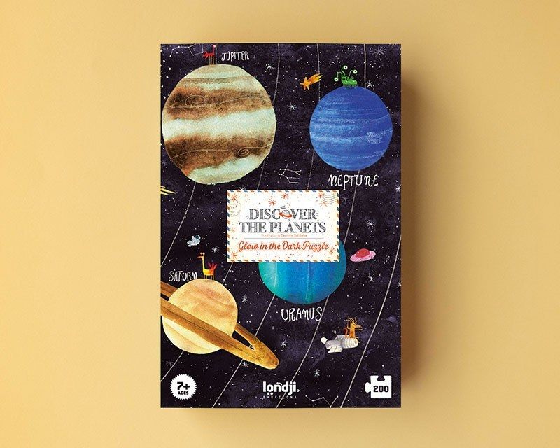 Londji Discover the Planets - Παζλ Ηλιακού Συστήματος (200 τεμ.)