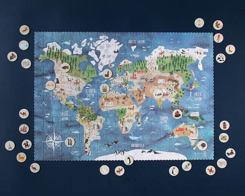 Londji Discover the World - Ο κόσμος σε παζλ