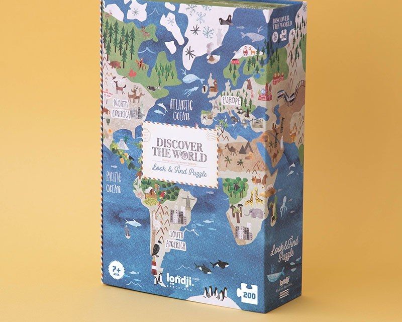 Londji Discover the World - Ο κόσμος σε παζλ