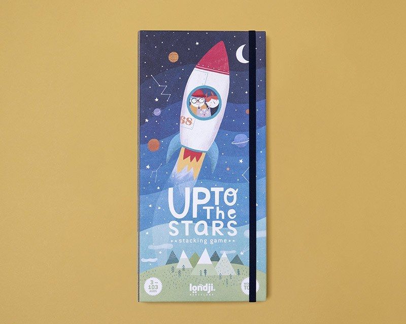 Londji Up to the Stars - Ξύλινο Παιχνίδι Ισορροπίας & Αριθμών