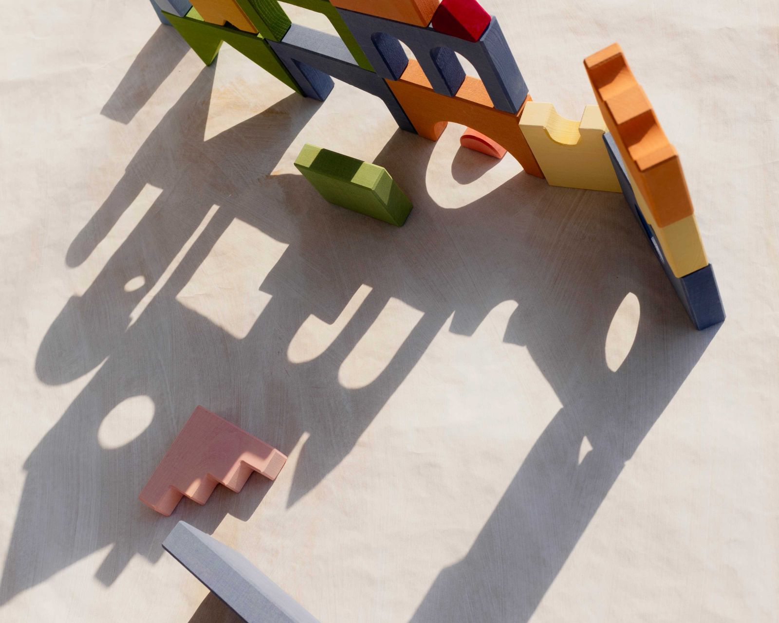 Toyto Blocks Building Blocks - Ξύλινα Τουβλάκια Γεωμετρικης Κατασκευής