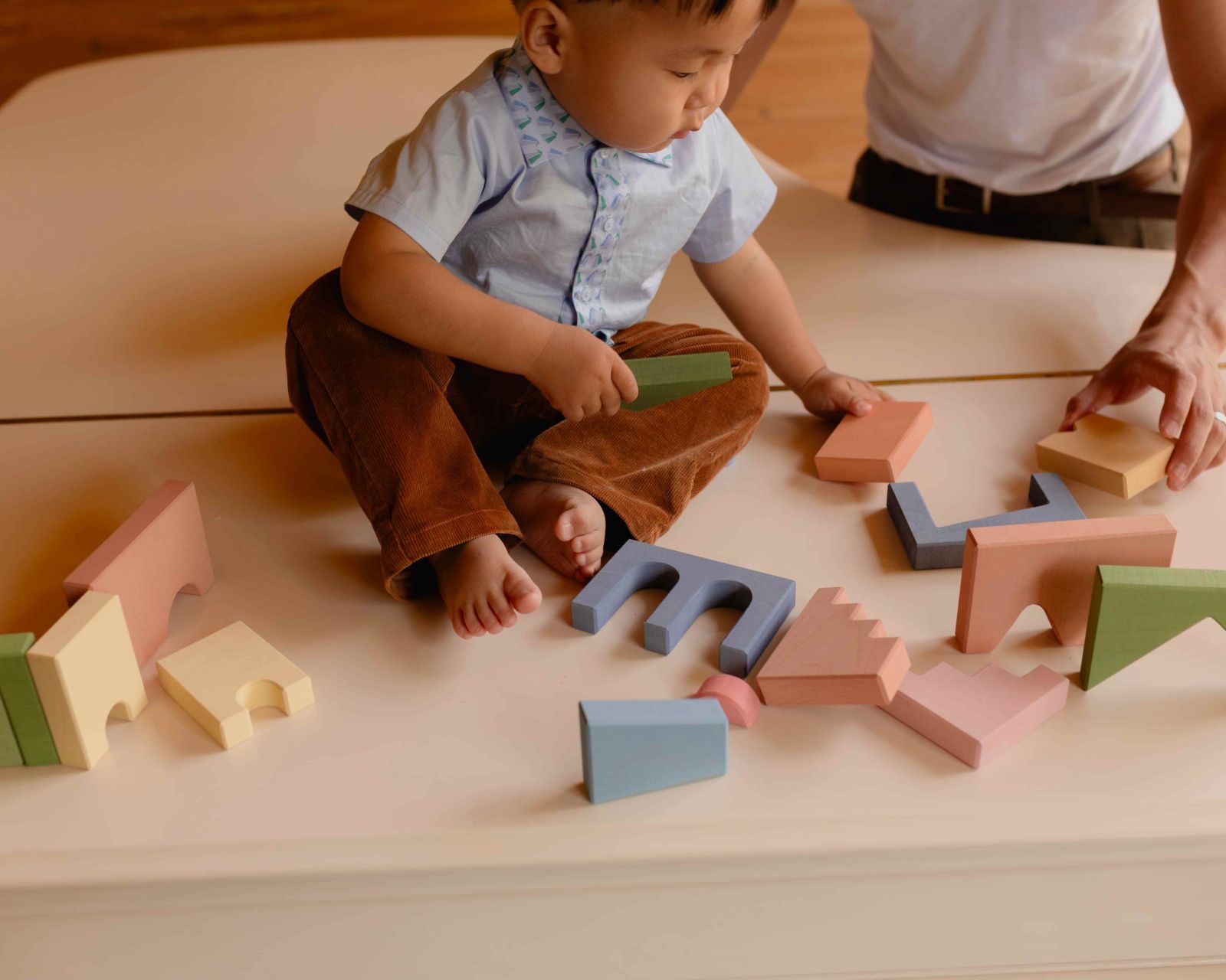 Toyto Blocks Building Blocks - Ξύλινα Τουβλάκια Γεωμετρικης Κατασκευής