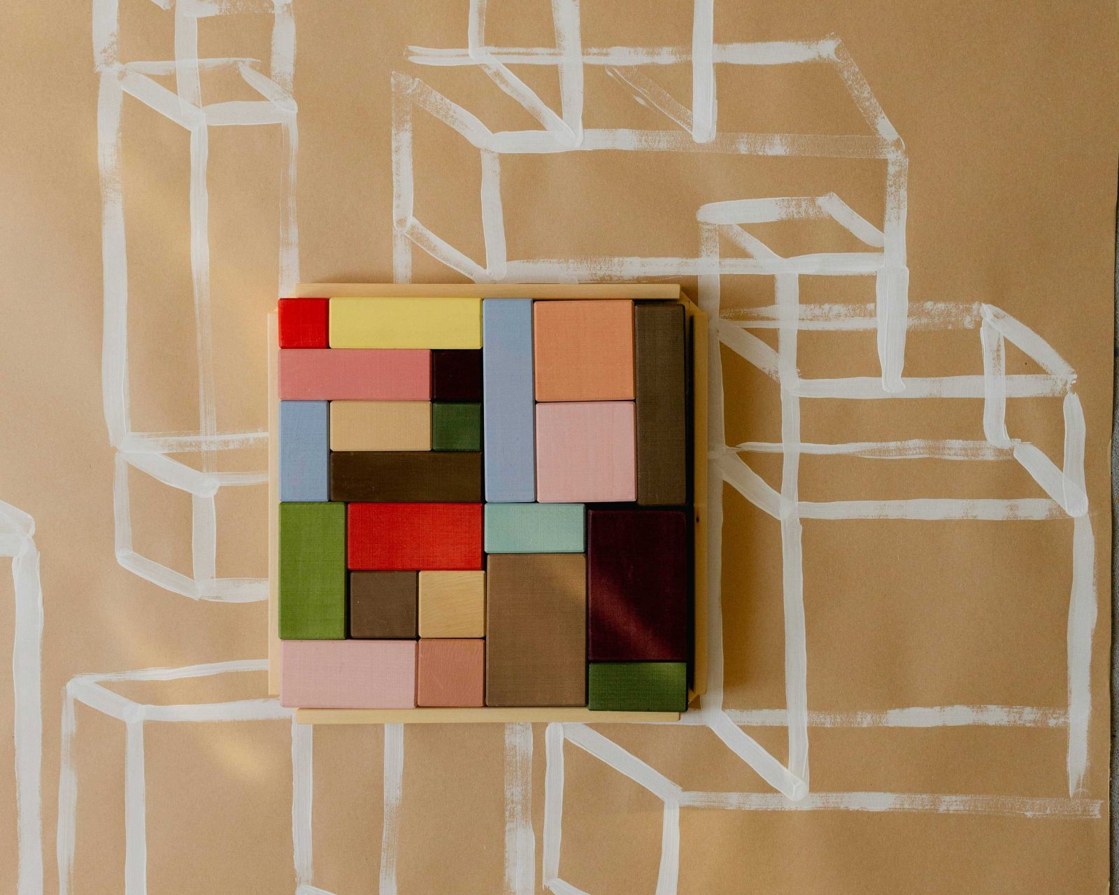 Toyto Rectangles - Ξυλινα Τουβλακια Κατασκευης & Συνθεσης
