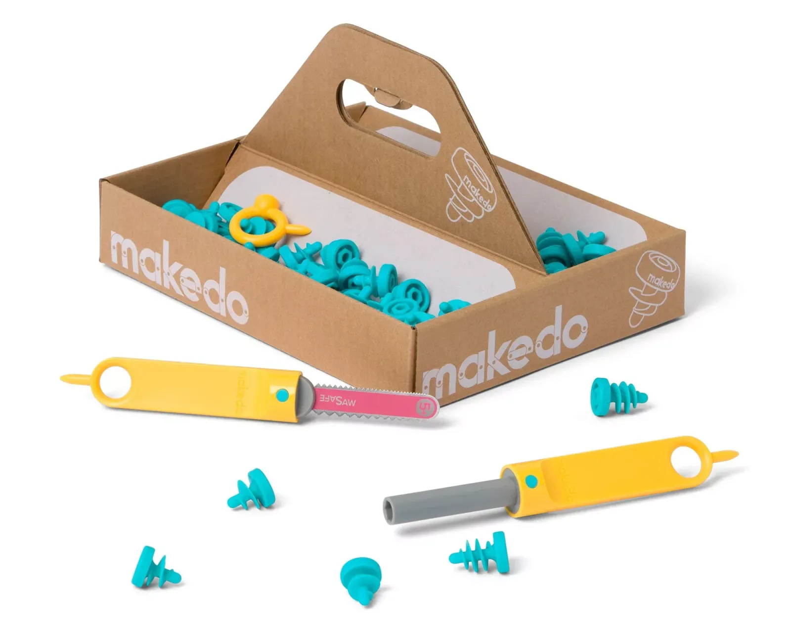 MakeDo Create Kit – Σετ Κατασκευαστικών Εργαλείων 260 τεμαχίων