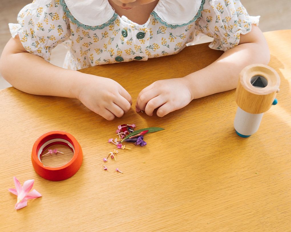 PlanToys Καλειδοσκόπιο - Ξύλινο Παιχνίδι Οπτικής Εξερεύνησης