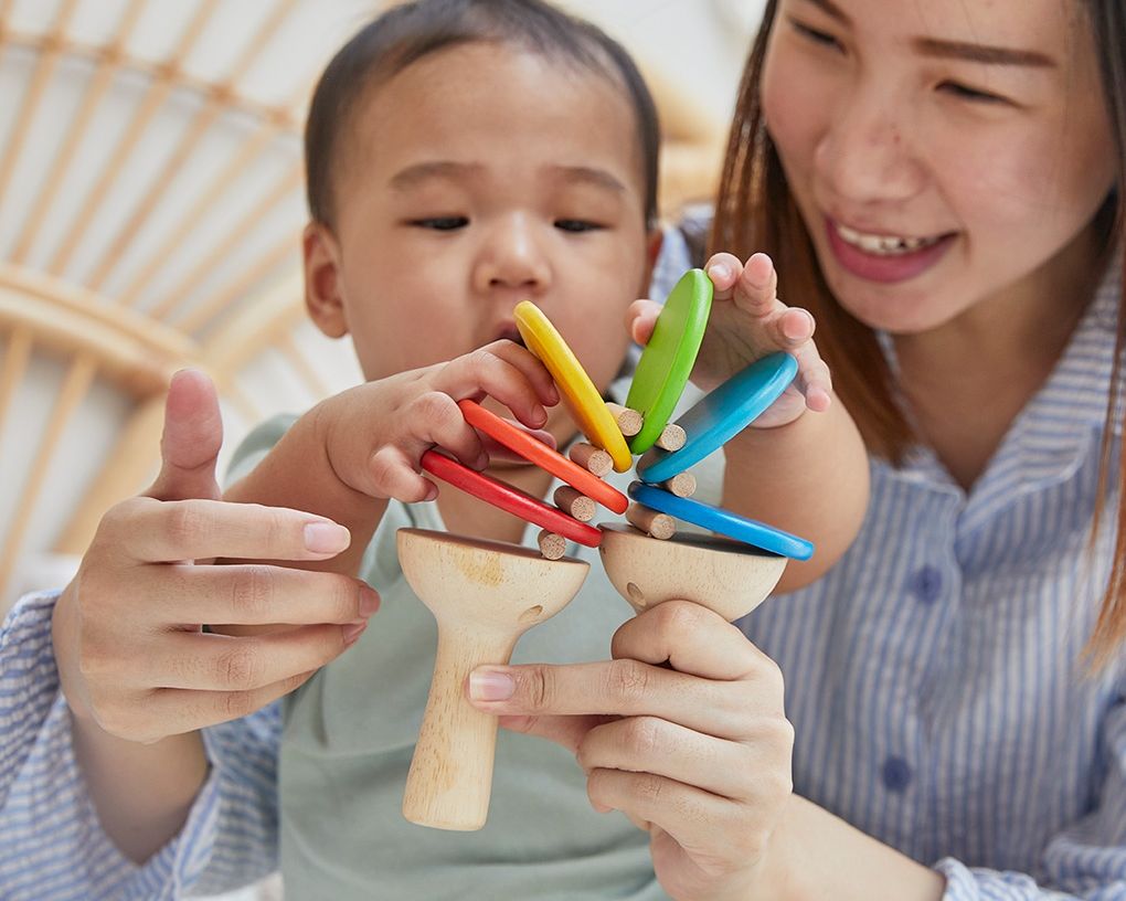 PlanToys Μουσικό Όργανο Κλικ-Κλακ - Ξύλινο Μουσικό Παιχνίδι