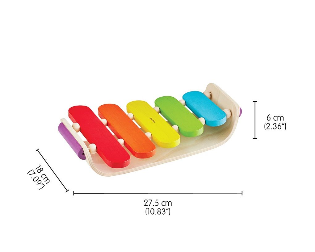PlanToys Ξυλόφωνο - Ξύλινο Μουσικό Παιχνίδι Κρουστών