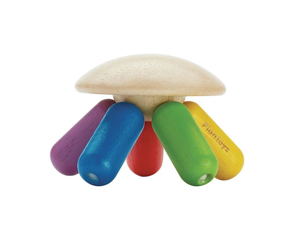 PlanToys Μέδουσα - Ξύλινο Αισθητηριακό Παιχνίδι για Βρέφη