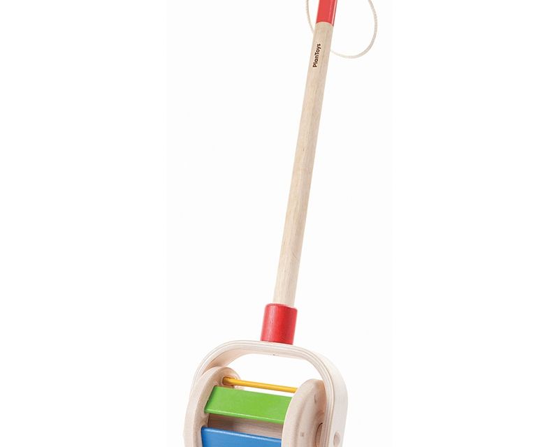 PlanToys Ρόδα – Ξύλινο Συρόμενο Παιχνίδι Κίνησης με Ήχο