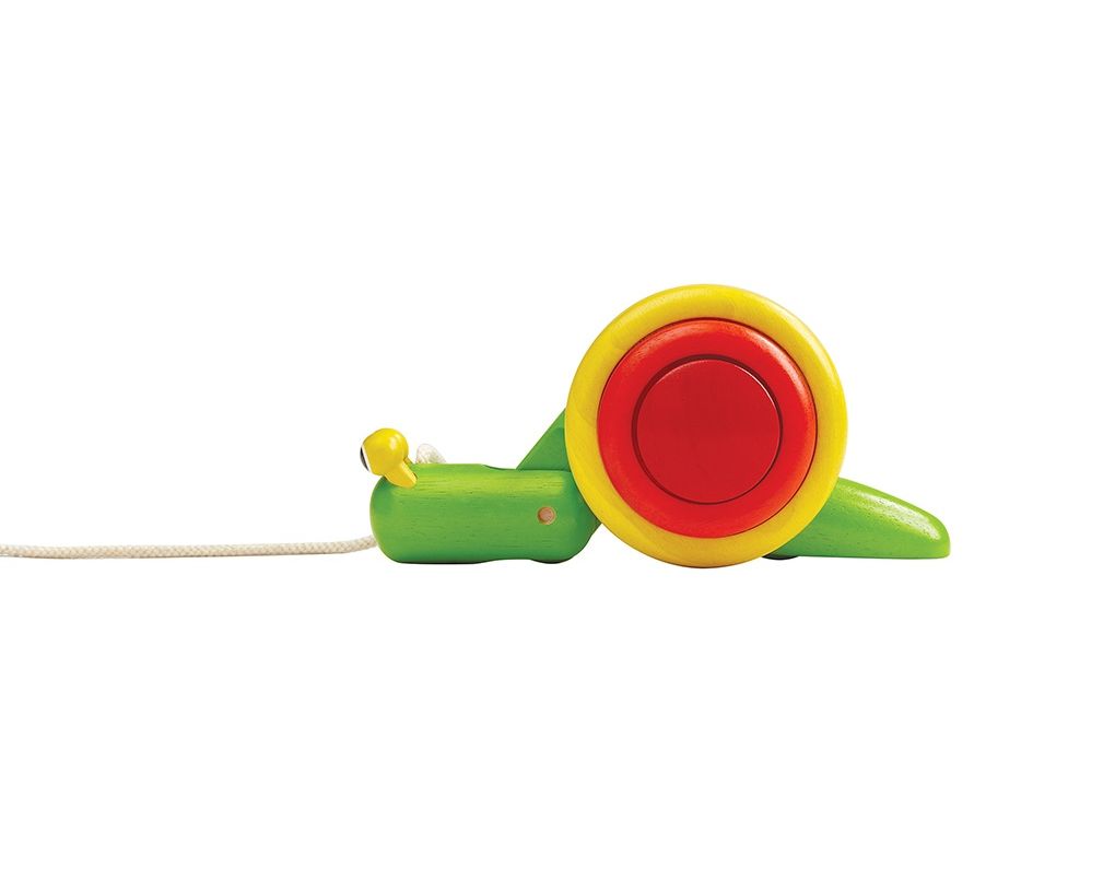 PlanToys Σαλιγκάρι – Ξύλινο Συρόμενο Παιχνίδι