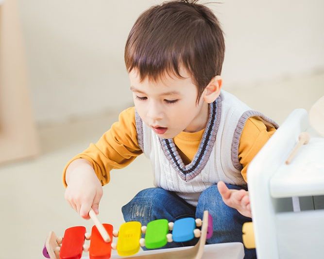 PlanToys Ξυλόφωνο - Ξύλινο Μουσικό Παιχνίδι Κρουστών