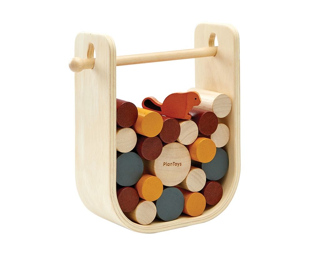PlanToys Παιχνίδι Ισορροπίας με Κάστορα - Ξύλινο Επιτραπέζιο Δεξιοτήτων