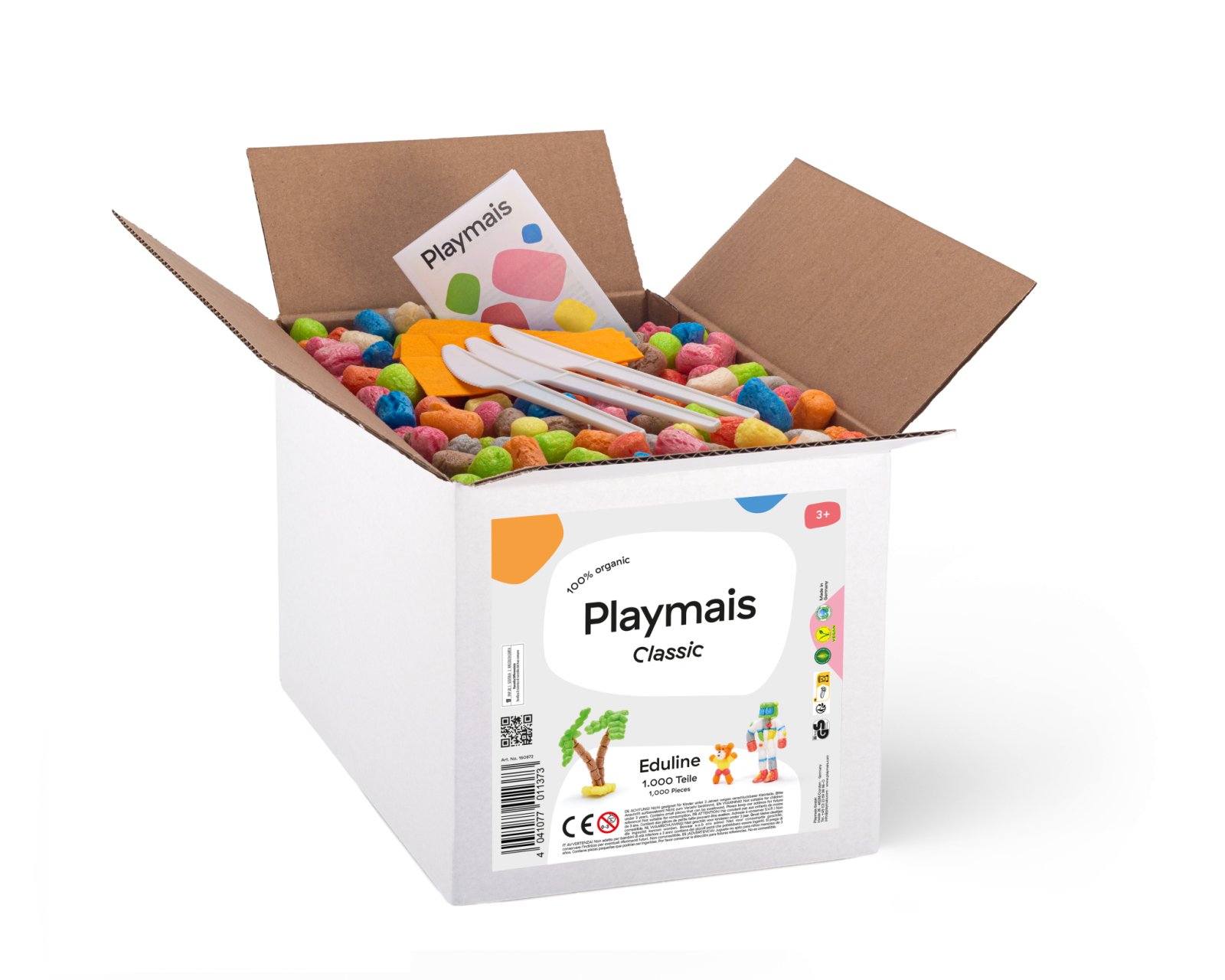 PlayMais Eduline 1000 – Δημιουργικό Υλικό Κατασκευών από Καλαμπόκι