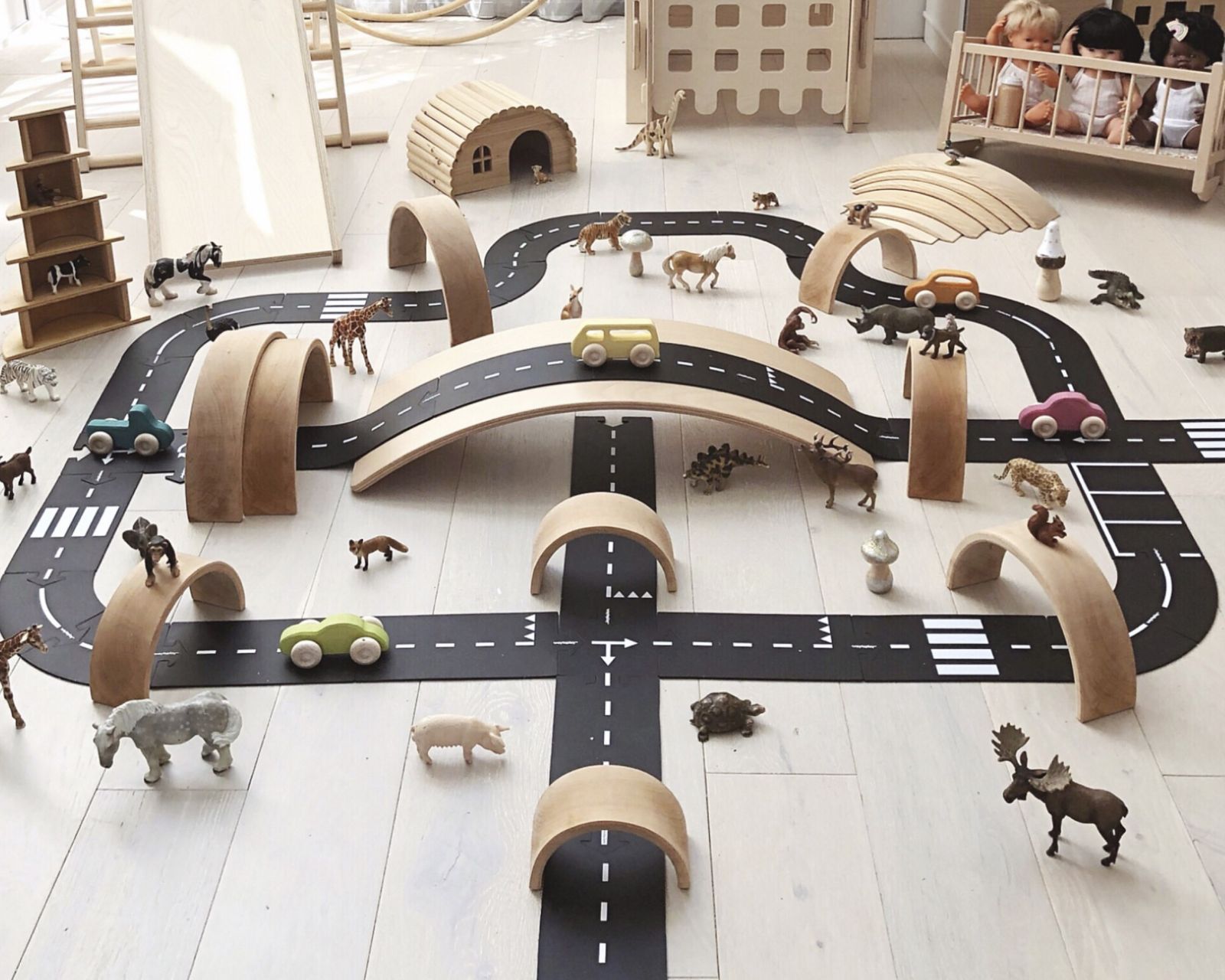 Waytoplay Highway - Σετ Αυτοκινητόδρομου (24 τεμ.)