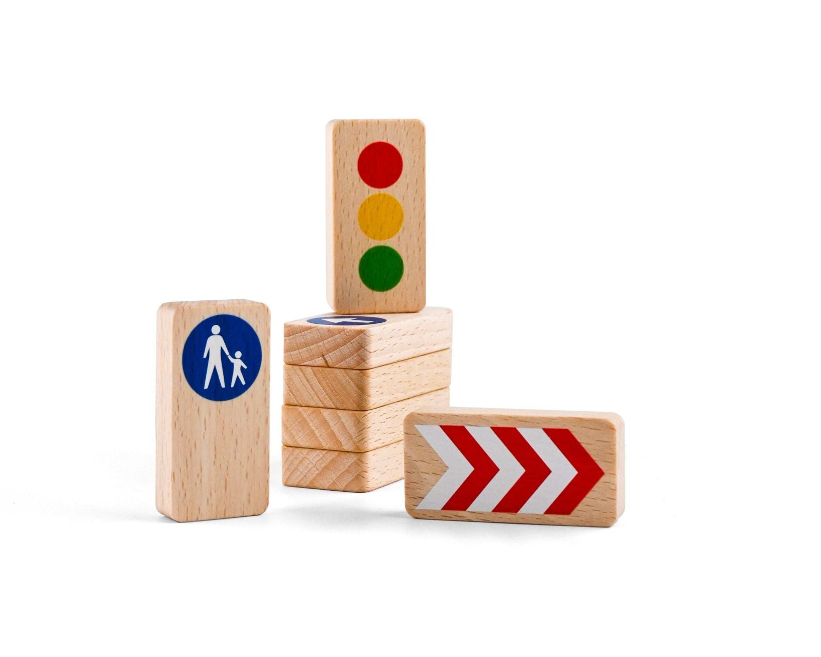 Waytoplay Traffic Signs - Ξύλινα Σήματα Κυκλοφορίας