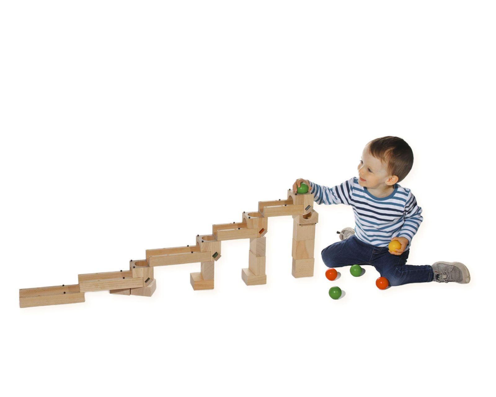 Xyloba Junior Maxi - Ξύλινη Μουσική Κατασκευή με Μπάλες (25 τεμ.)