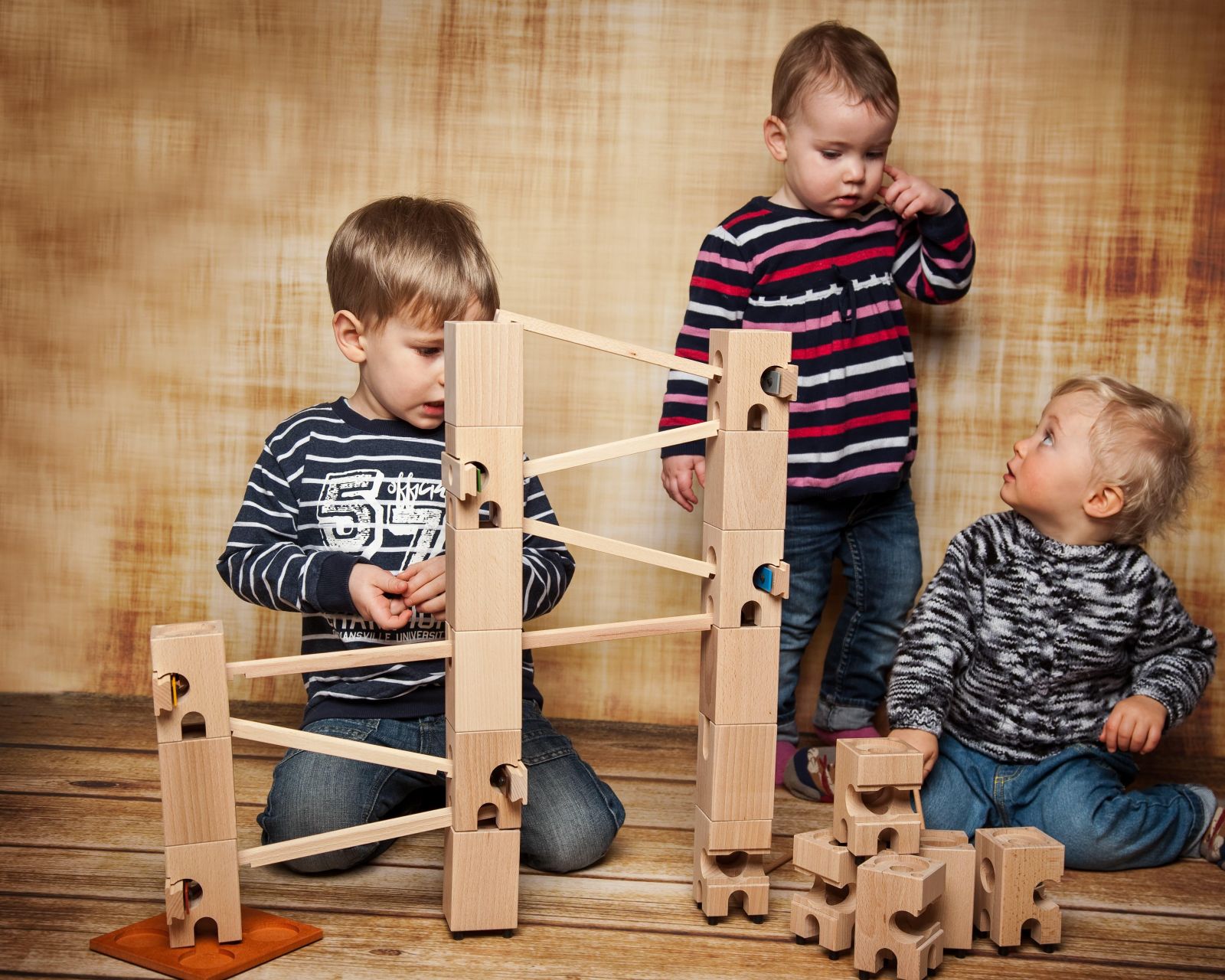 Xyloba Marble Run Extension Kit – Ξύλινο σετ μουσικής επέκτασης (62 τεμ.)