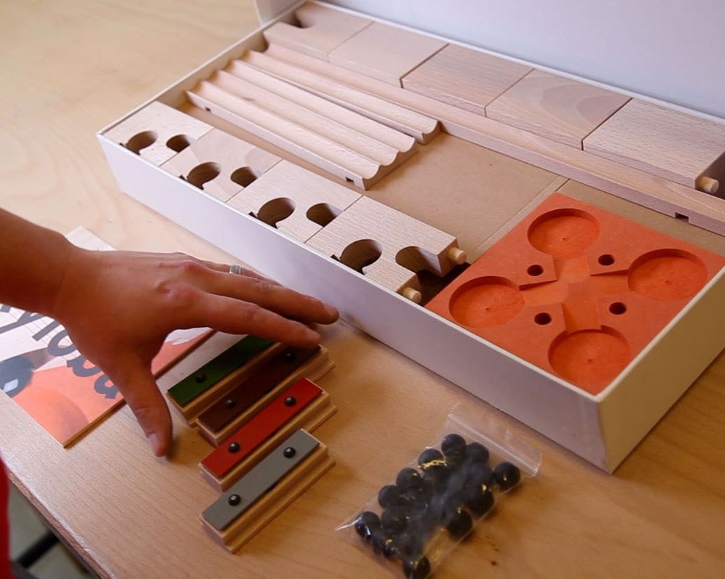 Xyloba Marble Run Extension Kit – Ξύλινο σετ μουσικής επέκτασης (62 τεμ.)