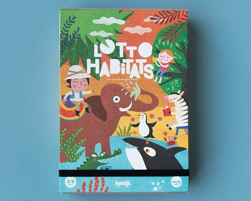 Londji Habitats – Παιχνίδι Αντιστοίχισης με Ζώα & Βιότοπους