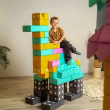 Tuki BUILDER – Αφρώδη Μαγνητικά Τουβλάκια