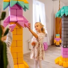 Tuki BUILDER – Αφρώδη Μαγνητικά Τουβλάκια