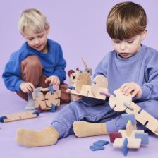 Bavvic Dreamer set - Ξύλινο Σετ Κατασκευών 64 Τεμαχίων