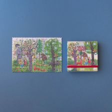 Londji Pocket Puzzle Night & Day in the Forest – Παζλ Διπλής Όψης (100 τεμ.)