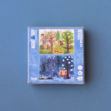 Londji Pocket Puzzle Night & Day in the Forest – Παζλ Διπλής Όψης (100 τεμ.)