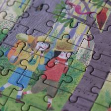 Londji Pocket Puzzle Night & Day in the Forest – Παζλ Διπλής Όψης (100 τεμ.)