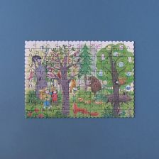 Londji Pocket Puzzle Night & Day in the Forest – Παζλ Διπλής Όψης (100 τεμ.)